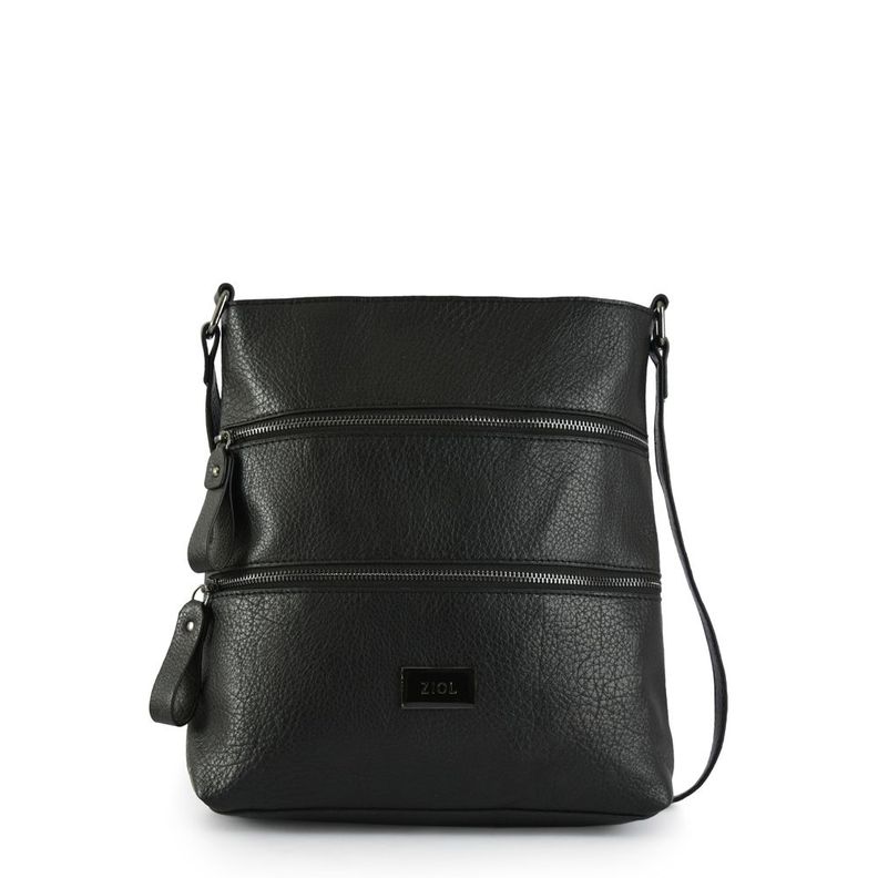 Cartera bandolera mediana catherine negro-0