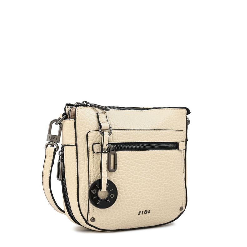 Cartera bandolera mediana dolly blanco-1