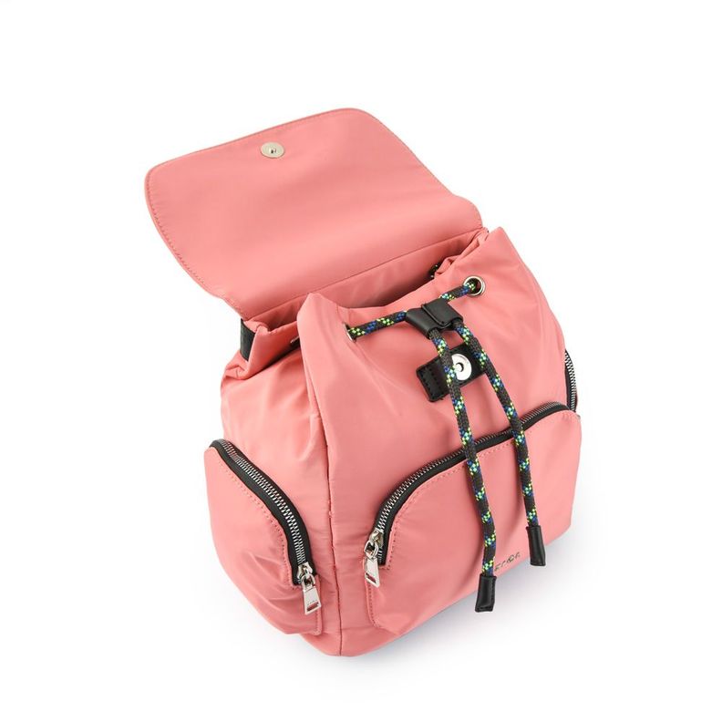 Mochila con tapa mediana simone coral-2