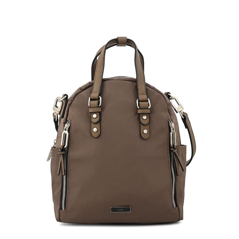 Mochila penny mediana taupe oscuro