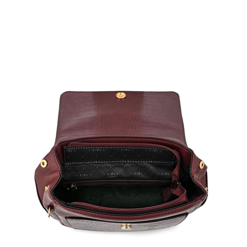 Mochila mediana ariana burdeo-3