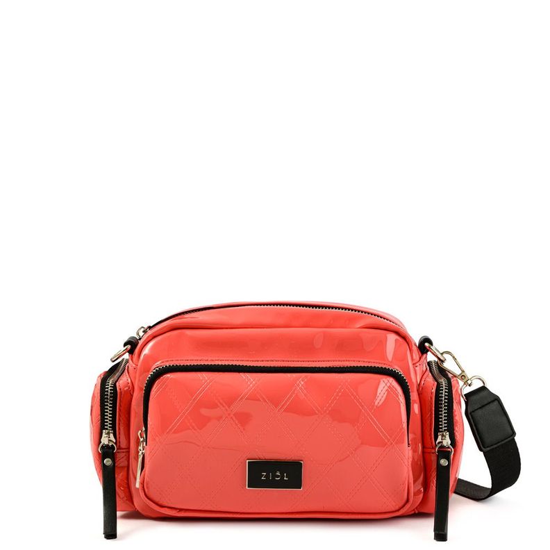 Cartera bandolera mediana mila coral-0