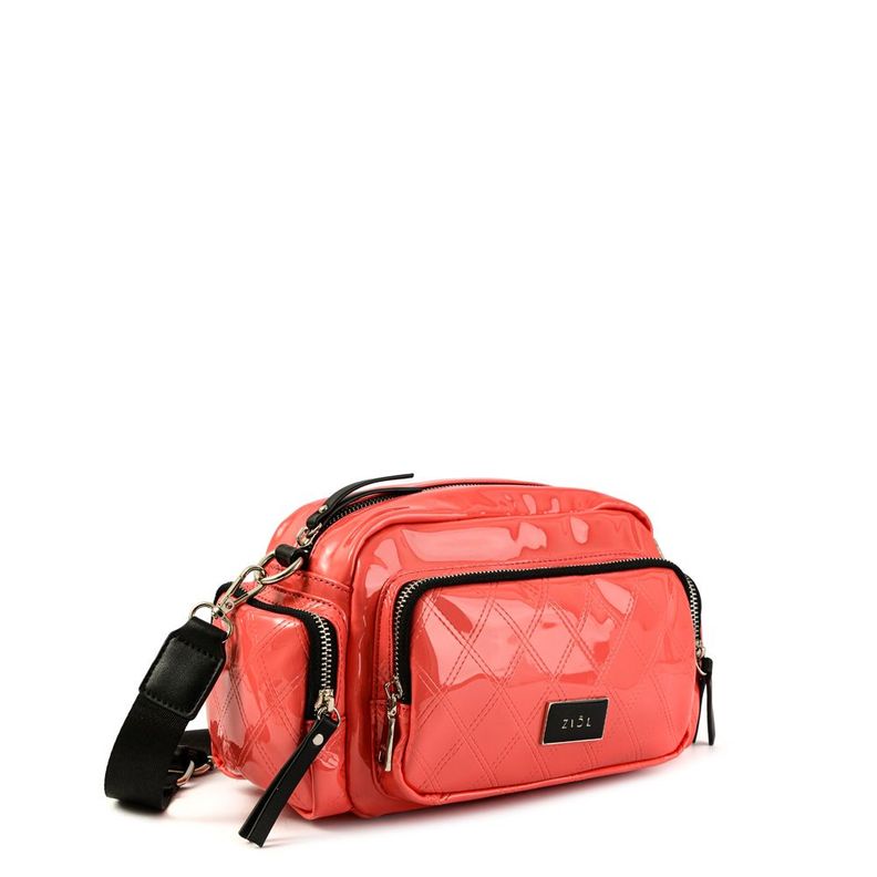 Cartera bandolera mediana mila coral-1
