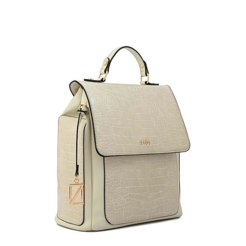 Mochila mediana ariana blanco crudo-1