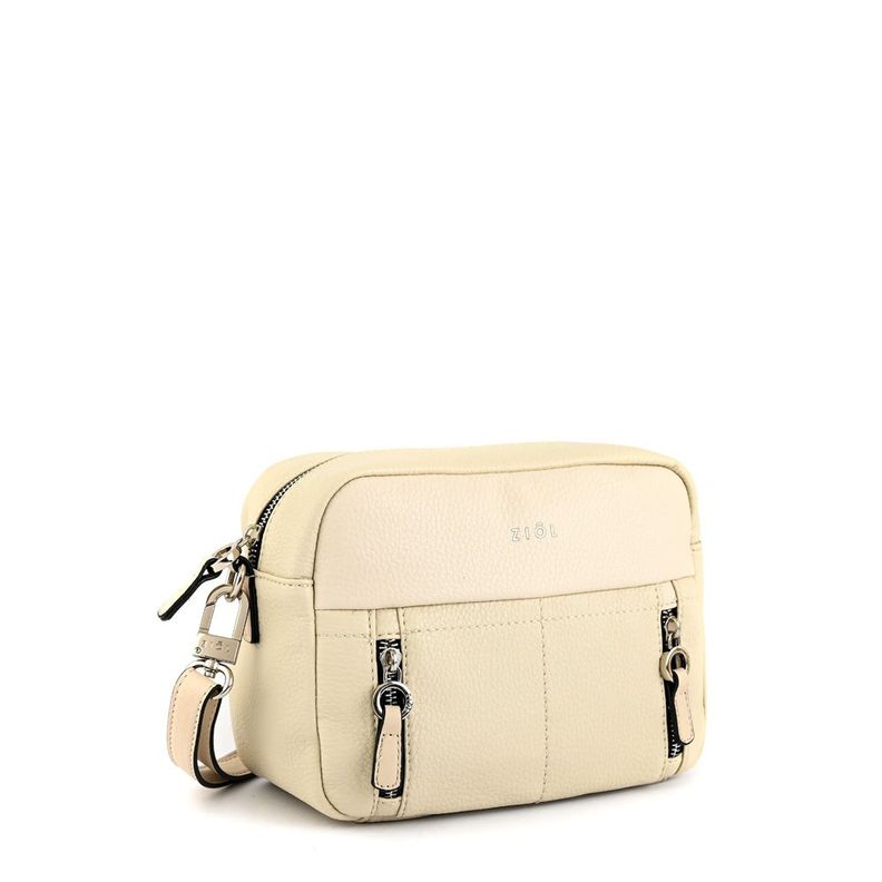Cartera bandolera mediana willow blanco crudo-1