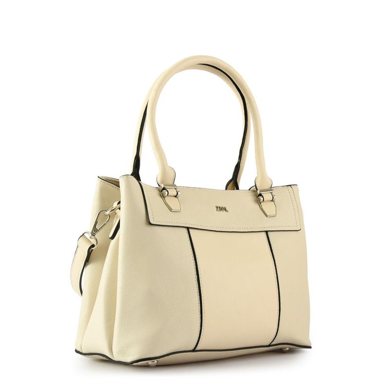 Cartera dos asas pequeña amina blanco crudo-1