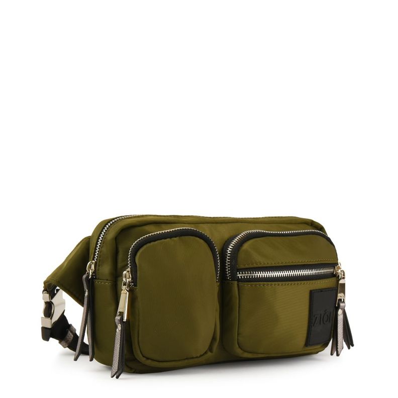 Banano pequeña fadora verde oliva-1