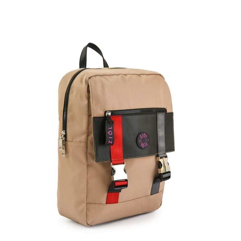 Mochila mediana cromatic taupe-1