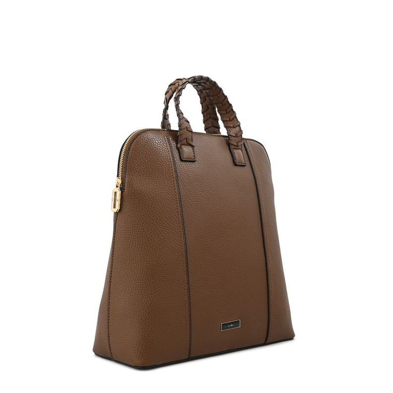 Mochila mediana rosita café oscuro-1