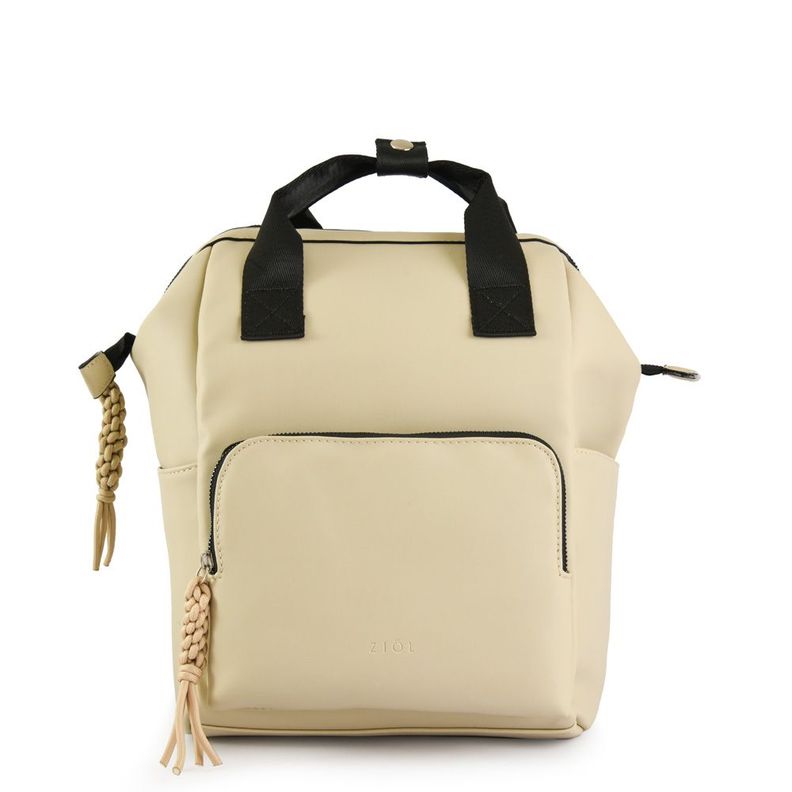 Mochila mediana sully blanco crudo-0