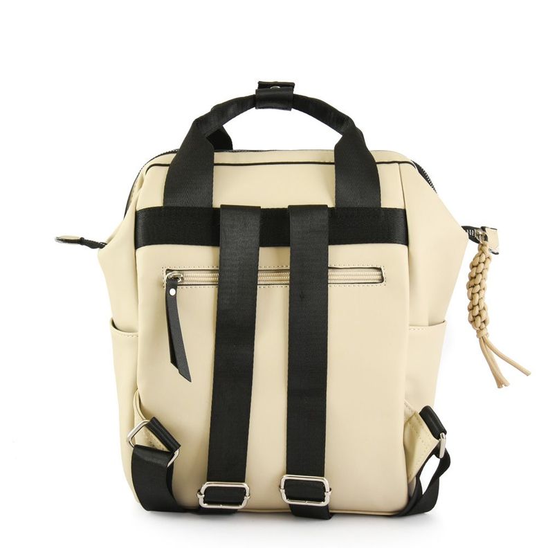 Mochila mediana sully blanco crudo-2