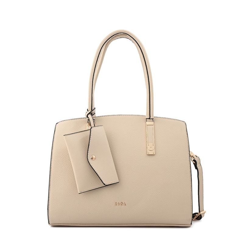Cartera dos asas grande yanina blanco crudo-0