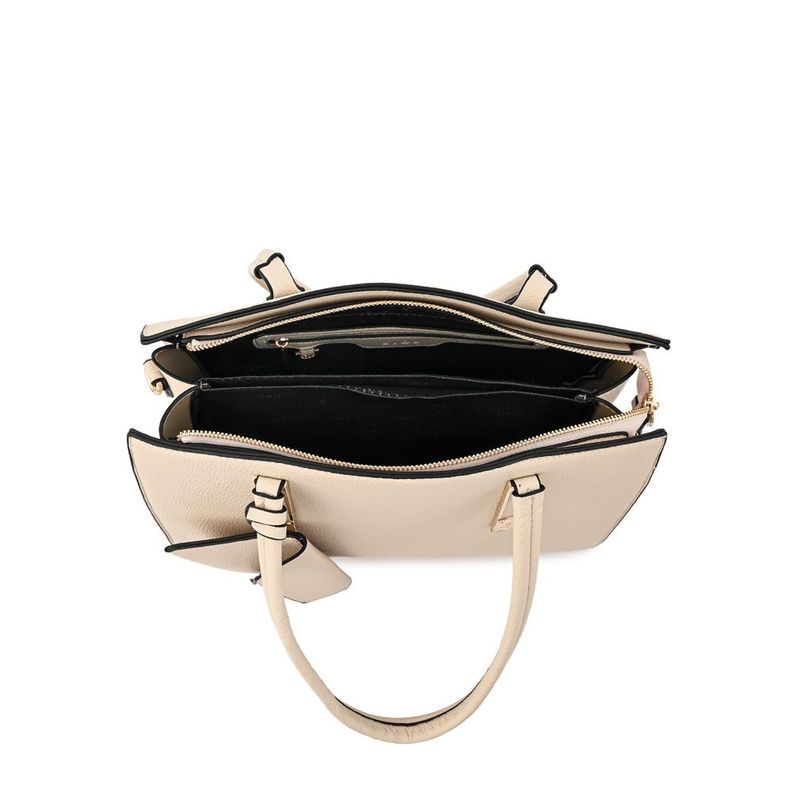 Cartera dos asas grande yanina blanco crudo-3