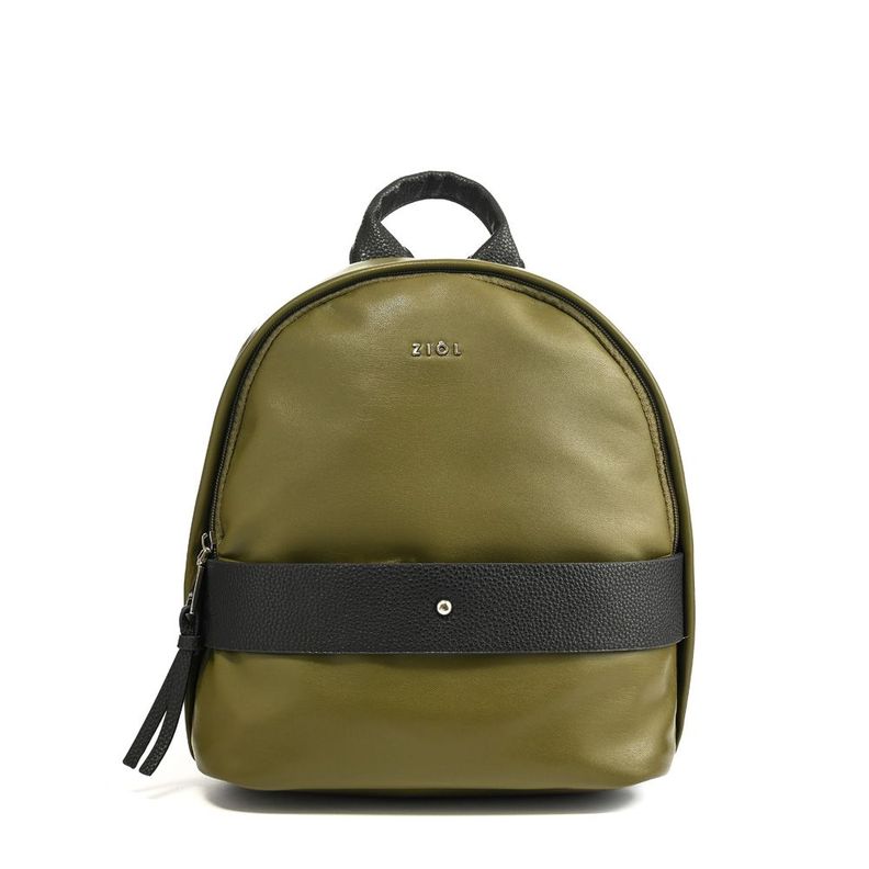 Mochila pequeña ciara verde oliva-0