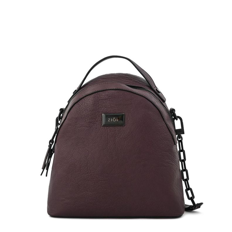 Mochila mediana nicki café oscuro-0