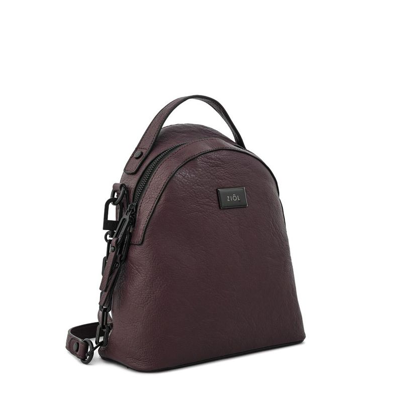 Mochila mediana nicki café oscuro-1