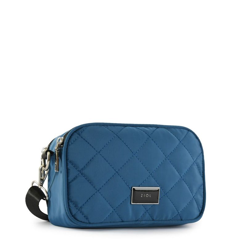 Cartera bandolera pequeña bouffi petroleo-1