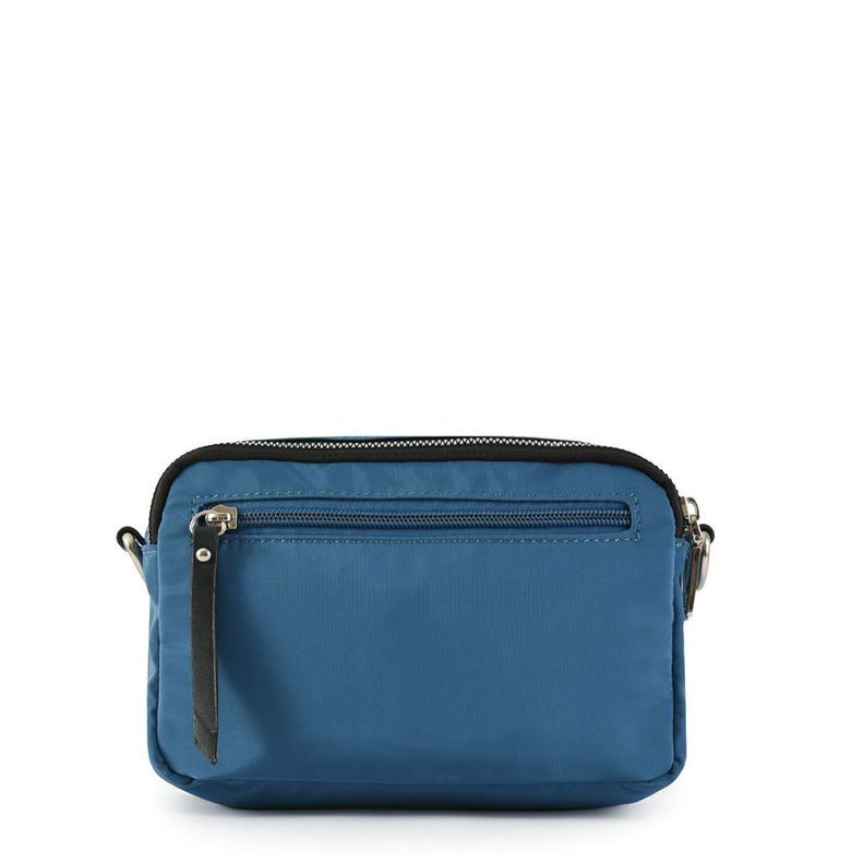 Cartera bandolera pequeña bouffi petroleo-2