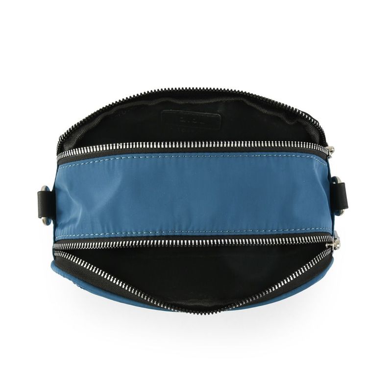 Cartera bandolera pequeña bouffi petroleo-3