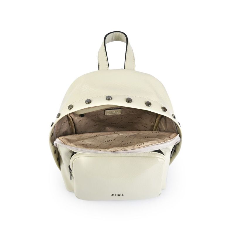 Mochila mediana chersy blanco crudo-3