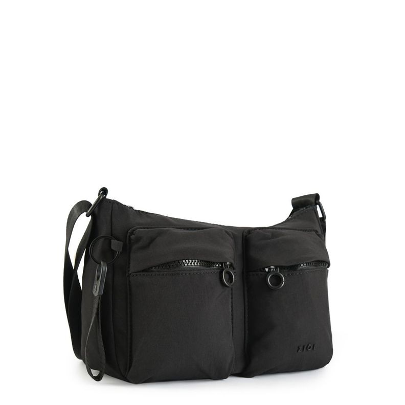 Cartera bandolera mediana veby negro-1