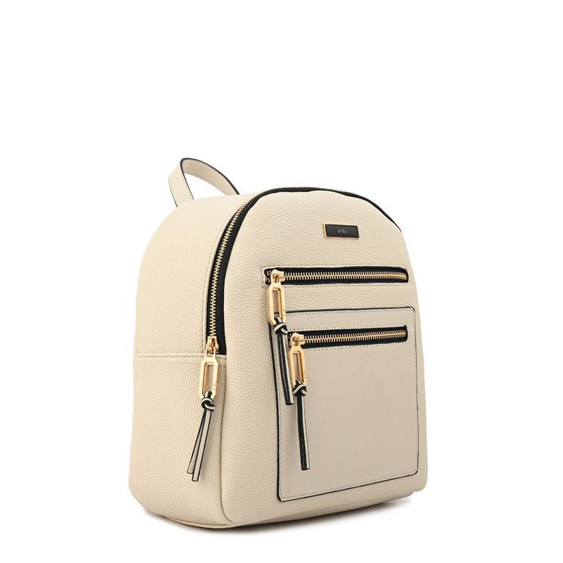 Mochila mediana zia blanco crudo-1