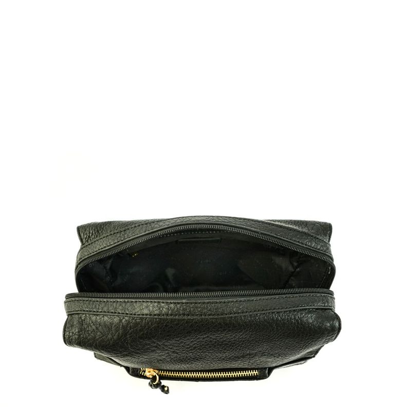 Cartera bandolera mediana cuadrille negro-3