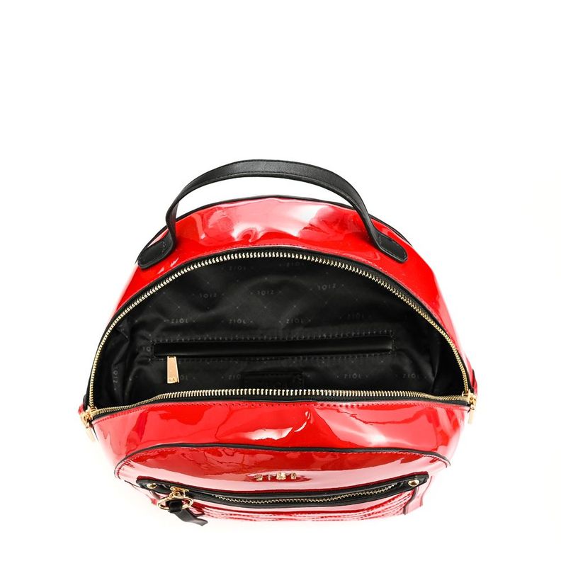 Mochila mediana saturni rojo-3