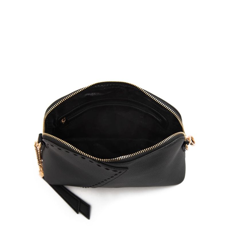 Cartera bandolera mediana biel negro-3