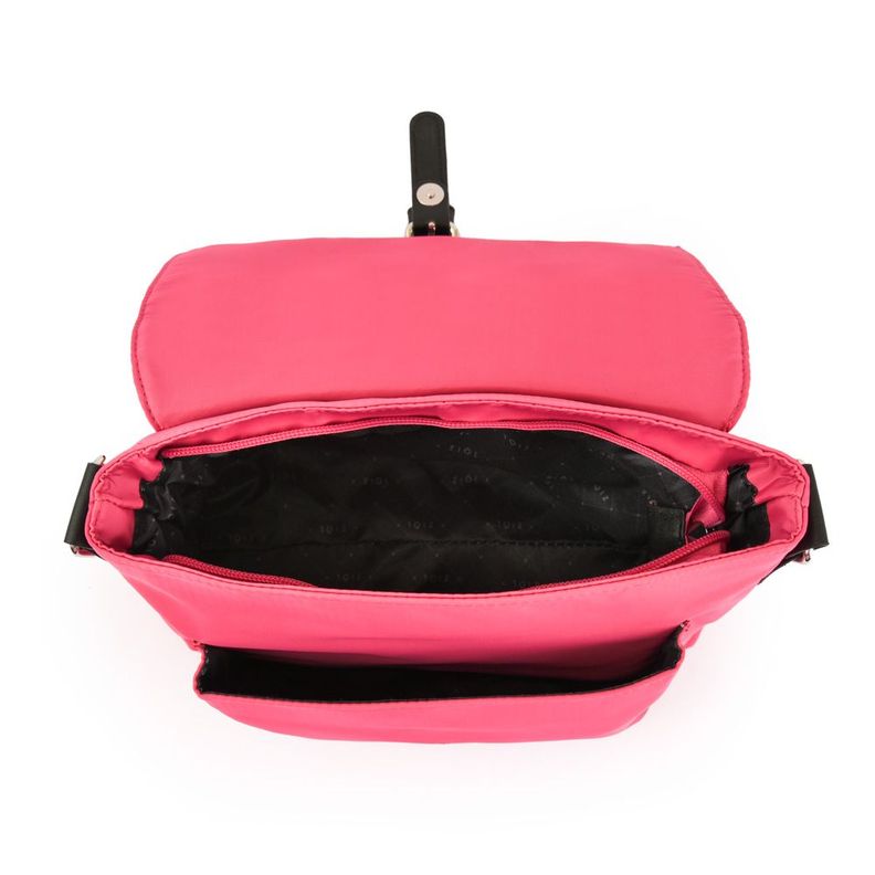 Cartera bandolera con tapa mediana marion fucsia-3