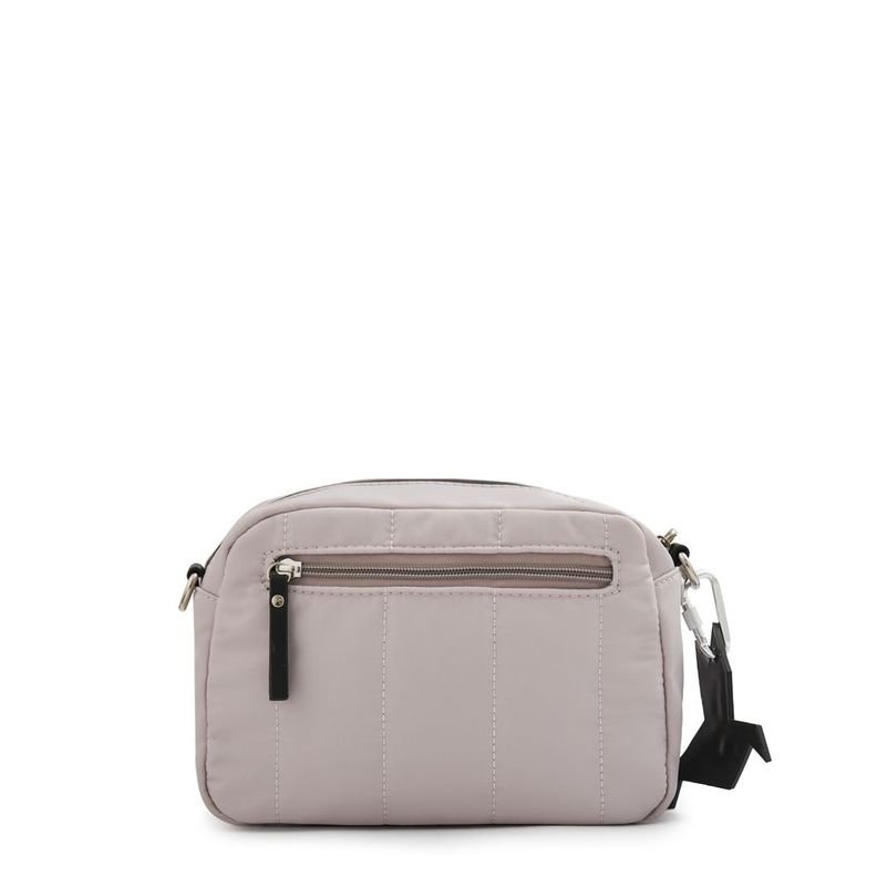 Cartera Bandolera pequeña lizel blanco crudo-2
