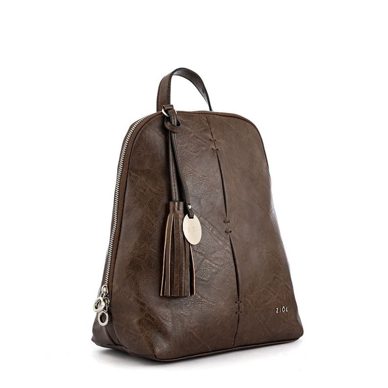 Mochila mediana celia café oscuro-1