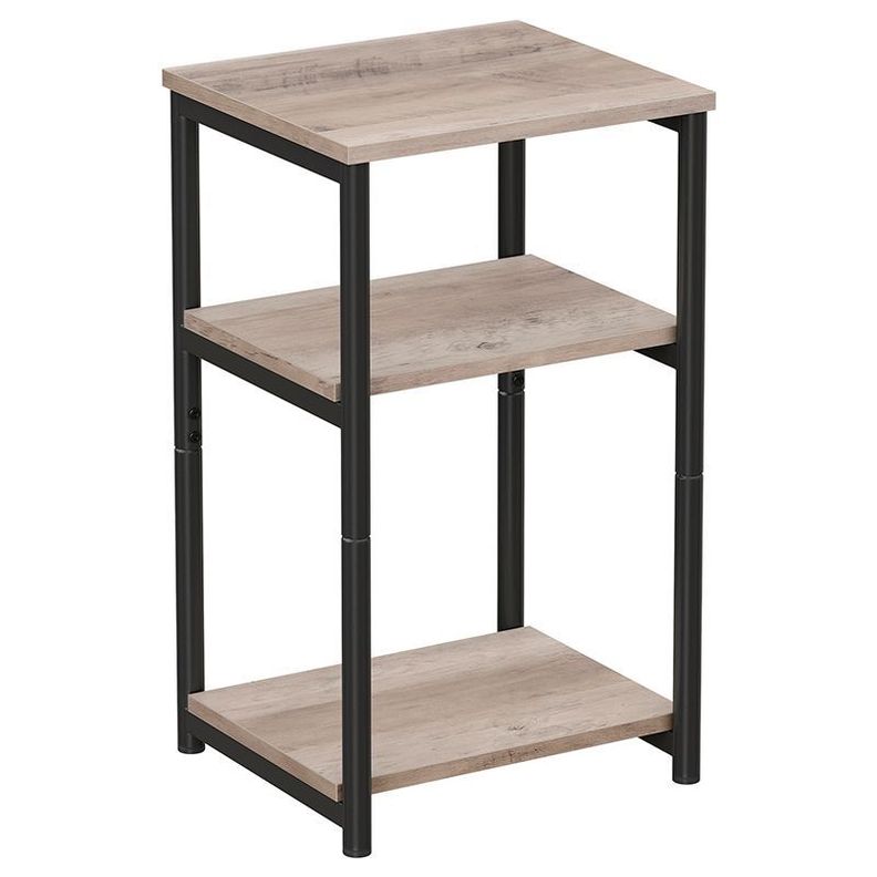 Mesa Lateral 3 Niveles Grey regulable-0