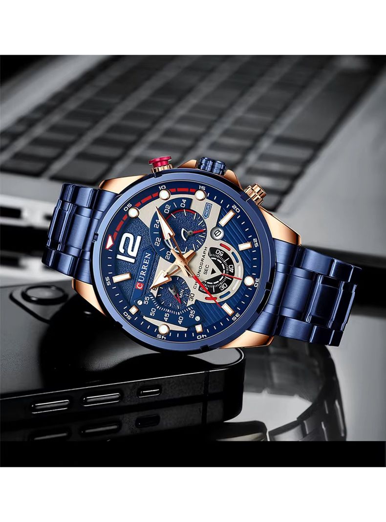 Reloj Curren 8395-1 Cronógrafo-2