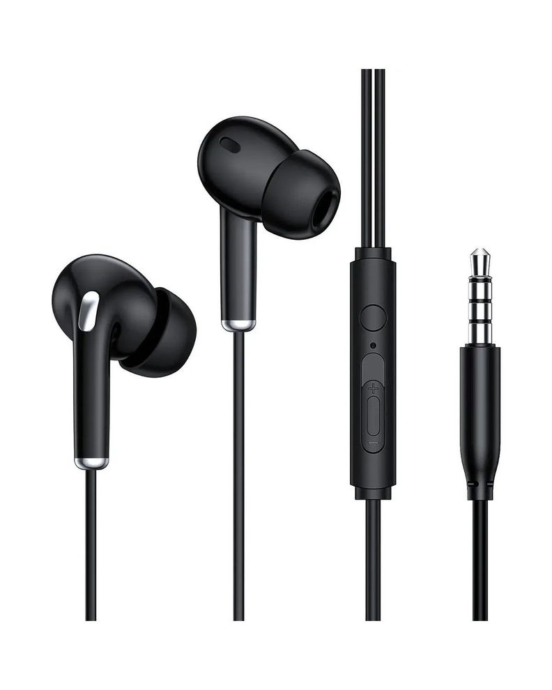 Auriculares Alámbricos Manos Libres 3.5mm Jack In-ear con Control Deslizante de Volumen