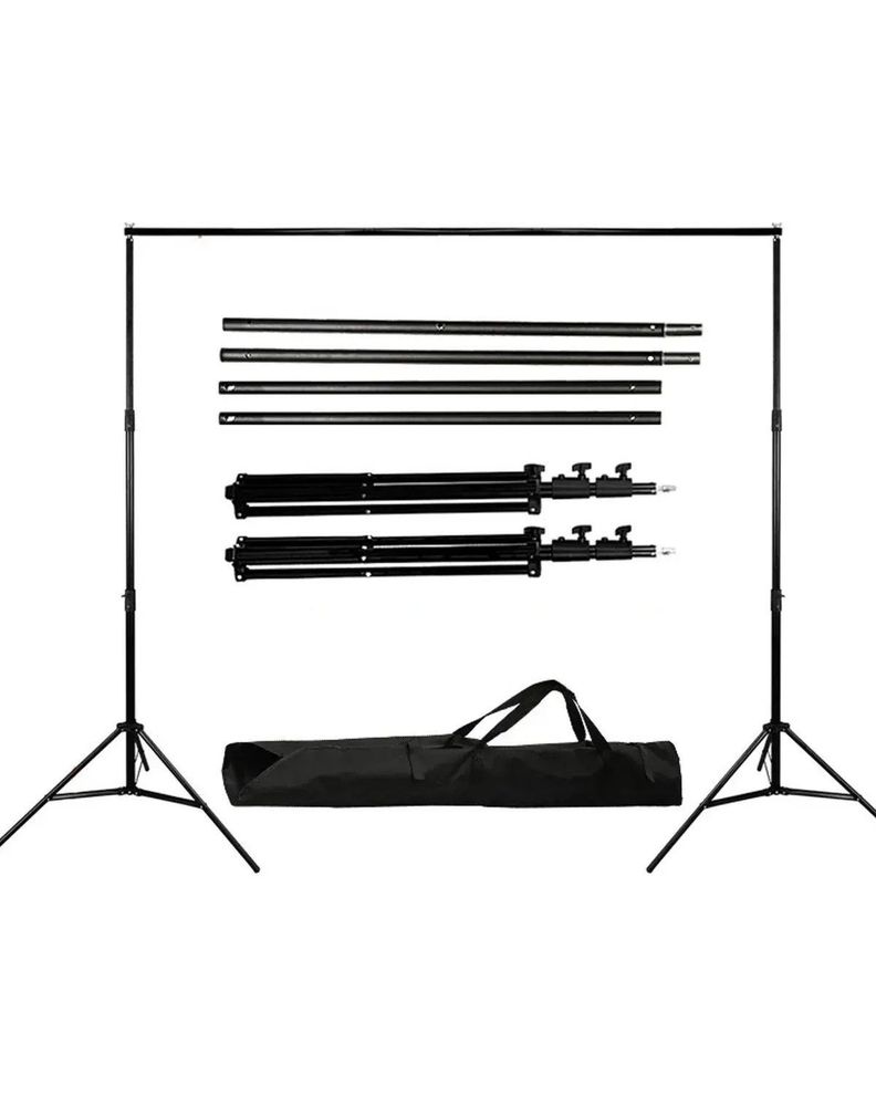 Porta Telón Frotografico Para Chroma Key Kit De Soporte