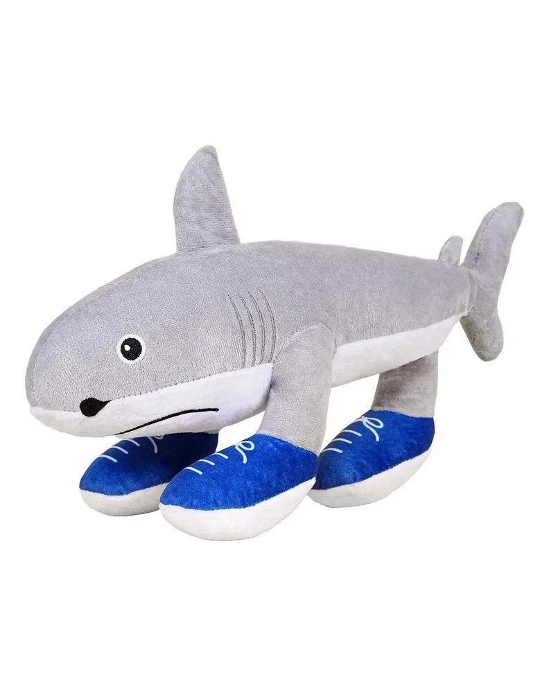 Peluche Tiburón 35cm Muñeco De Peluche Suave Coleccionable Regalo Para Niño Niña Fans Meme Acero