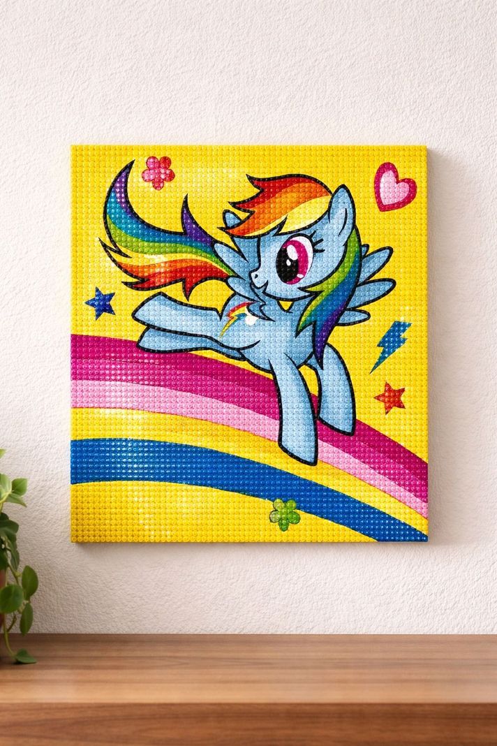 KIT DE PINTURAS CON DIAMANTES - Pony