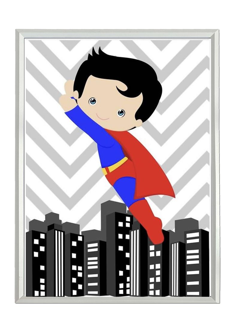 Set Cuadro Infantil modelo Superheroes Dc-1