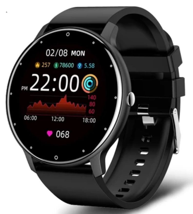 Reloj Inteligente Smartwatch, NEGRO -0