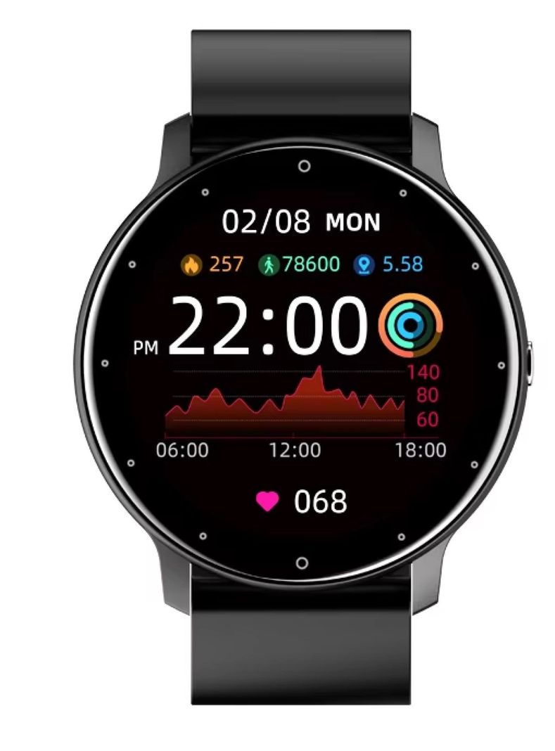 Reloj Inteligente Smartwatch, NEGRO -1
