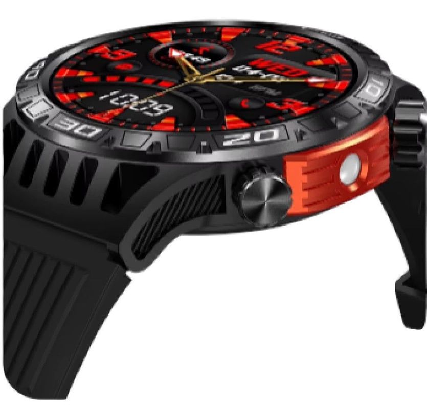 Reloj inteligente deportivo para hombre - Negro Mate / 6 3/8-2