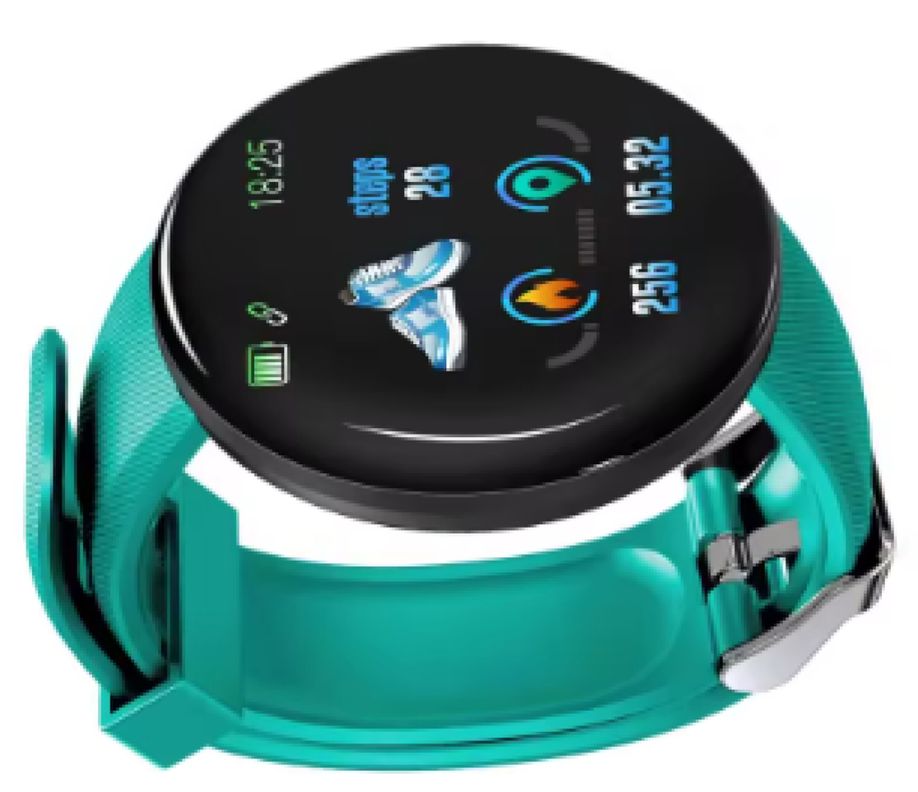 Reloj inteligente D18  para Hombre y mujer - Verde-2