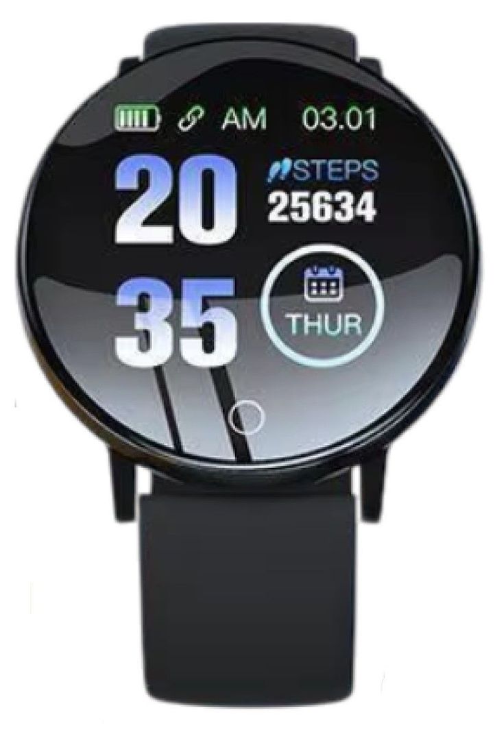 Reloj inteligente D18 Pro para Hombre y mujer - Negro-2