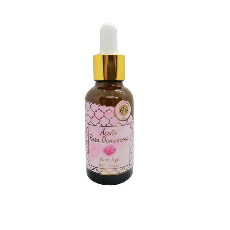 Aceite Facial Rosa Damascena - Anti Age-0