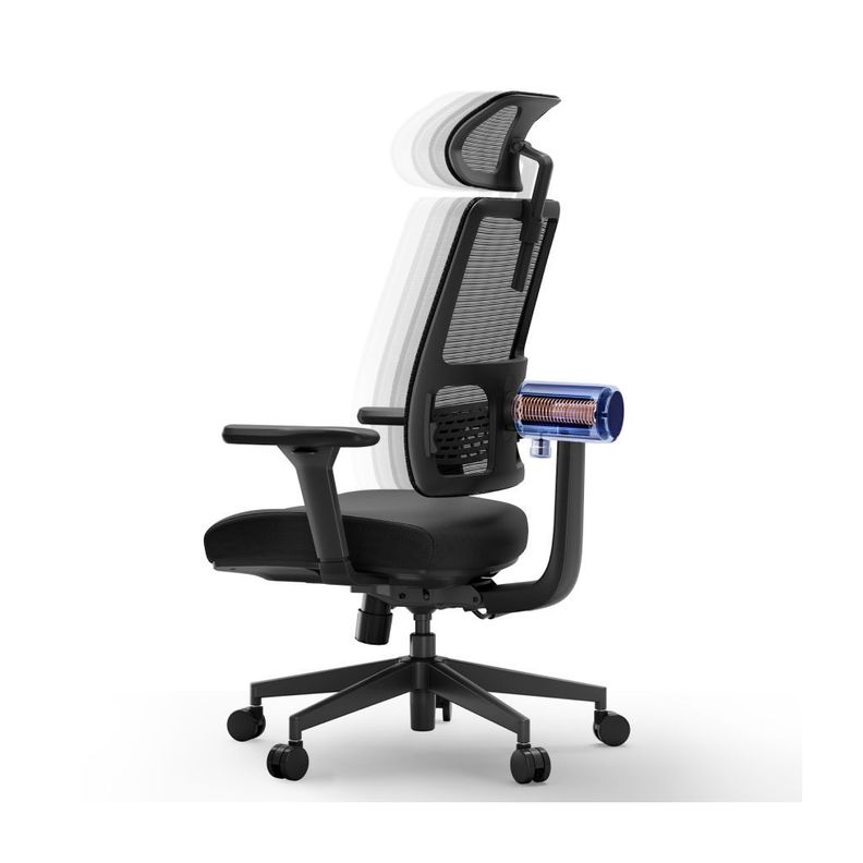 Silla De Escritorio Ergonomica Oficina home office Plus negra-2