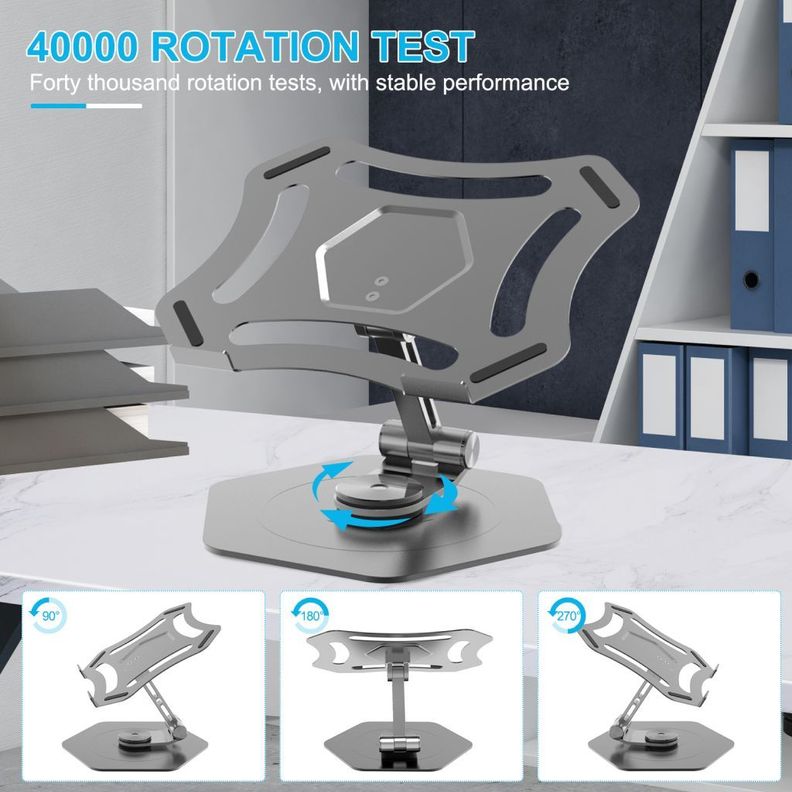 Soporte para laptop computador 360 Plegable-2