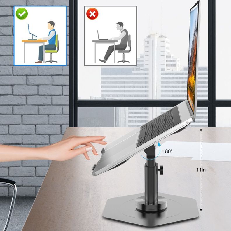 Soporte para laptop computador 360 Plegable-5