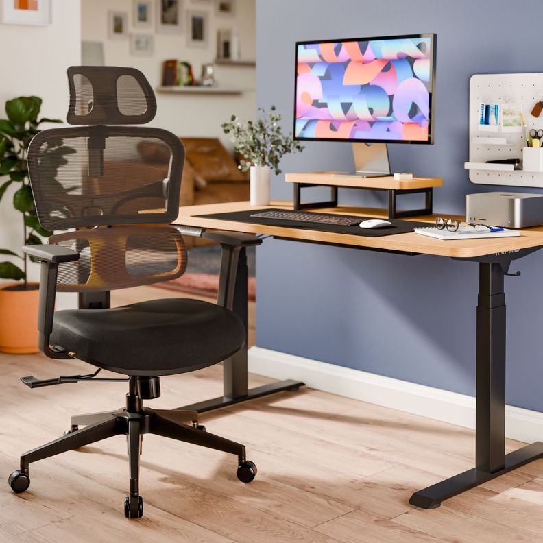 Silla De Escritorio Ergonomica Oficina home office Pro negra-2