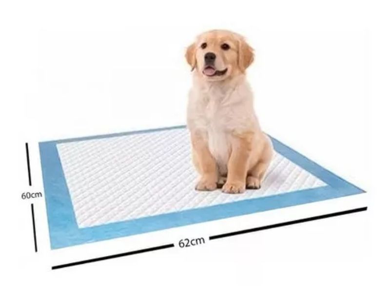 Pañales Mascotas Pack 120 unidades 60cm x 60cm Perros y Gato-1